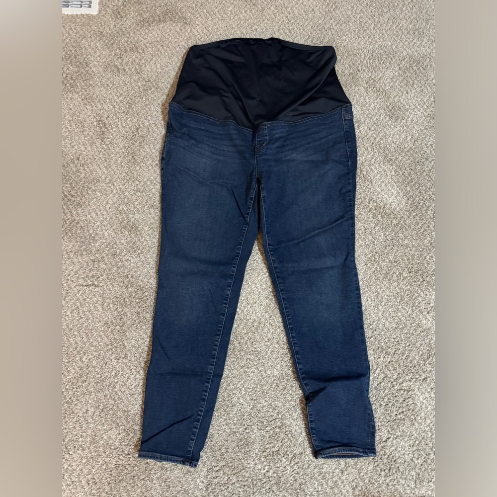 Madewell maternity skinny jeans